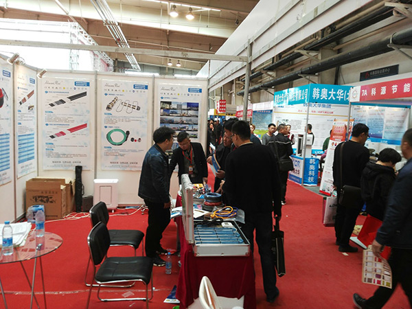長春暖通展環(huán)瑞電伴熱展臺(tái)現(xiàn)場